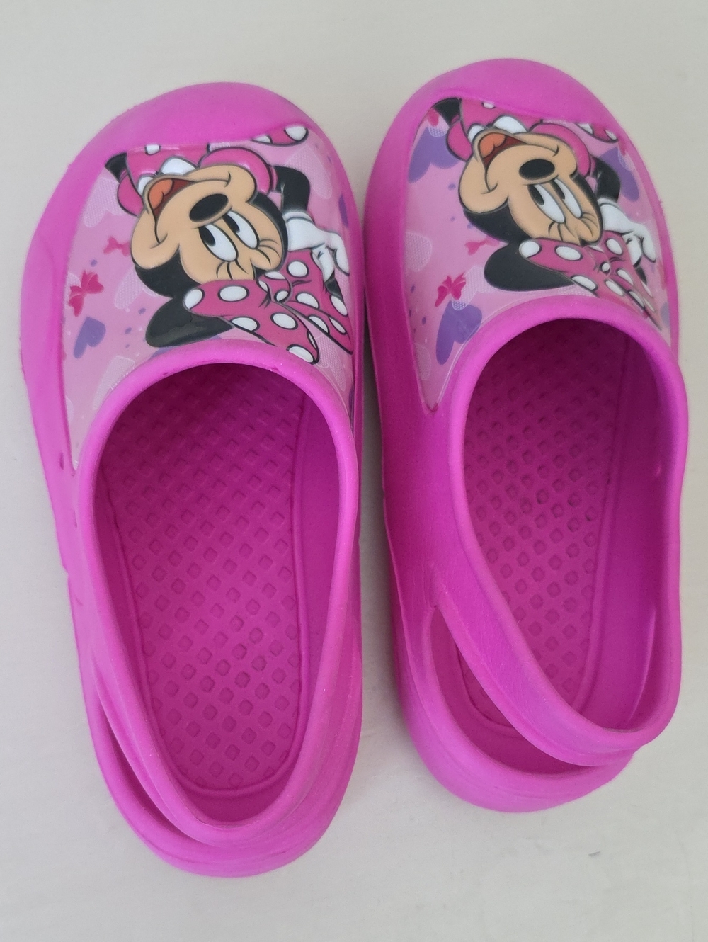 Disney Minnie Mouse Pink Kids Clog Sandals